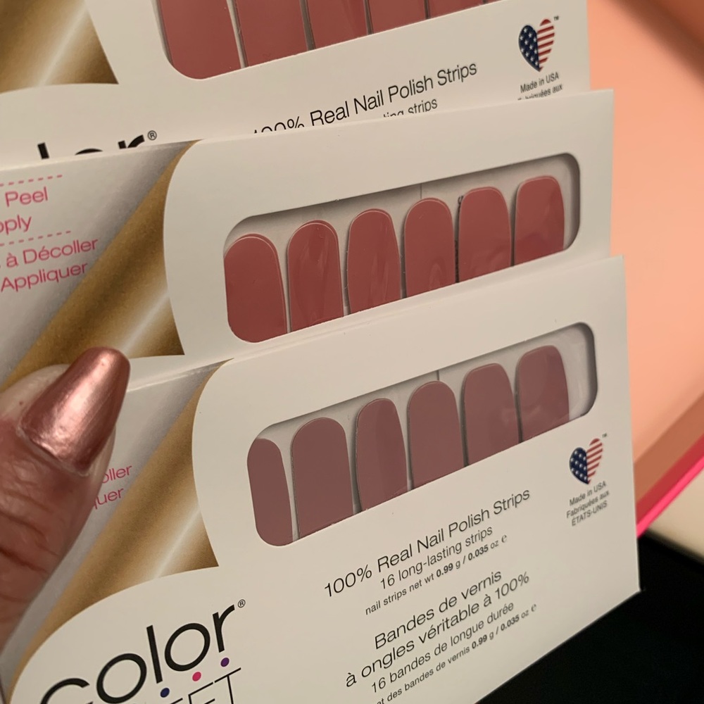 Color Street Nails 3 sets